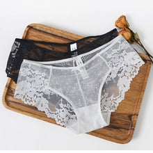 Load image into Gallery viewer, New Floral Lace Panties Low-Rise Dot mesh Women Panties Sexy Hollow Briefs Female Underwear Ladies Underpants Sexy Lingerie S-XL