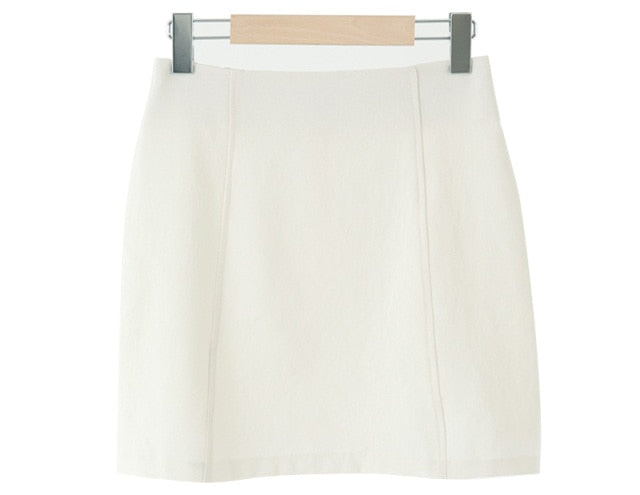 New Girls Spring Women Suits Long Sleeves Tops High Waist Plaid A Line Skirts Womens Two Piece Suits Sell Separately Oversize