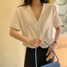 Load image into Gallery viewer, New Girls Spring Women Suits Long Sleeves Tops High Waist Plaid A Line Skirts Womens Two Piece Suits Sell Separately Oversize