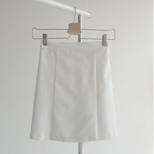 Load image into Gallery viewer, New Girls Summer Blouse Women Suit Shirt Short Sleeves Tops High Waist Long Solid A Line Skirts Two Piece Suits Sell Separately