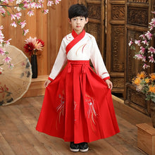 Load image into Gallery viewer, New Hanfu Boys Children&#39;s Ancient Costumes Summer Chinese Style Young Master&#39;s Clothes Boys Ancient Style Suit Class Clothes