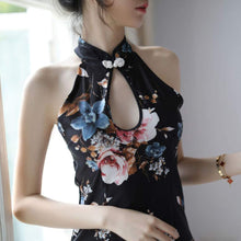 Load image into Gallery viewer, New High Quality Sexy Cheongsam Package Hip Mini Split Skirt Perspective Lingerie Dress Nightdress Cosplay Erotic Lingerie Dress