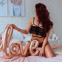 Load image into Gallery viewer, New Hot Sexy Lingerie Woman Underwear Transparent Pajamas Thin Net Yarm Bra Set Erotic Outfits Porn Clothing Exotic Costume Xnxx