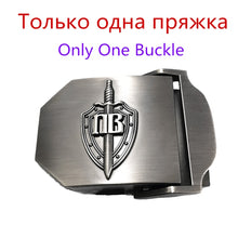 Load image into Gallery viewer, New Men &amp; Women High Quality Belt 3D Russian Border Guard Troop Buckle Military Belt Strong Luxury Jeans Canvas Tactical Belt