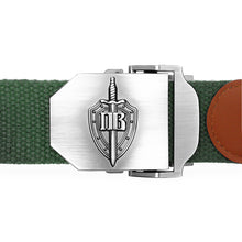 Load image into Gallery viewer, New Men &amp; Women High Quality Belt 3D Russian Border Guard Troop Buckle Military Belt Strong Luxury Jeans Canvas Tactical Belt
