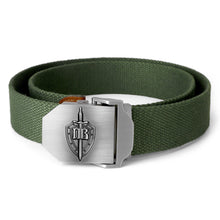 Load image into Gallery viewer, New Men &amp; Women High Quality Belt 3D Russian Border Guard Troop Buckle Military Belt Strong Luxury Jeans Canvas Tactical Belt