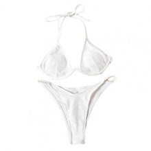 Load image into Gallery viewer, New Micro Bikini Push Up Bikini Set Sexy Women Swimsuit Female Thong Swimwear Mini Bathing Suit Swimming Suits Brazilian Biquini