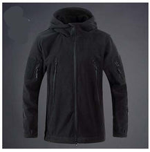 Load image into Gallery viewer, New Military Tactical Outdoor Soft Shell Fleece Jacket Men Army Polartec Sportswear Thermal Hunt Hiking Sport Hoodie Jackets