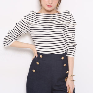 New Moda Back Bow Decoration Pullovers Simple Japan Style Sweet All Match Women Tops Office Lady Slim Fit Spring Summer Sweaters