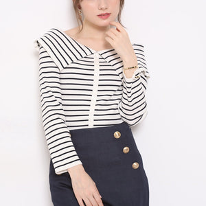 New Moda Back Bow Decoration Pullovers Simple Japan Style Sweet All Match Women Tops Office Lady Slim Fit Spring Summer Sweaters
