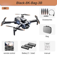 Load image into Gallery viewer, New S1S Mini Drone 4k Profesional 8K HD Camera Obstacle Avoidance Aerial Photography Brushless Foldable Quadcopter 3km