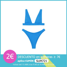 Load image into Gallery viewer, New Sexy Bikini 2021 Solid Swimsuit Women Swimwear Push Up Bikini Set Brazilian Bathing Suit Summer Beach Wear Swimming Suit XL