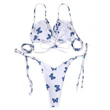 Load image into Gallery viewer, New Sexy Bikini Set 2021 Sexy Push Up Swimwear Women Brazilian Swimsuit Low Waist Biquini Halter Two Pieces Bathing Suit