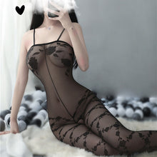 Load image into Gallery viewer, New Sexy Lingerie Porno Bodystocking Sex Costumes Erotic Langerie Lenceria Mujer Transparent Plus Size Women Hot Porno Sleepwear