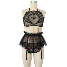 Load image into Gallery viewer, New Sexy Lingerie Woman Underwear Transparent Sleepwear Sexy Lace Bra Set Erotic Outfits Big Size Clothing Porn Sex Costume Xnxx