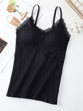 Load image into Gallery viewer, New Solid Color Women&#39;s Thermal Underwear Vest Thermo Lingerie Bra With Cushion Warm Clothes Long Bra Top Thermo Lingerie Shirt