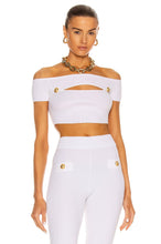 Load image into Gallery viewer, New Summer White Two-Piece Set Women&#39;S Sexy Corset Top High Waist Pants Club Celebrity Party Shorts Suit