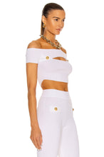 Load image into Gallery viewer, New Summer White Two-Piece Set Women&#39;S Sexy Corset Top High Waist Pants Club Celebrity Party Shorts Suit