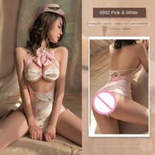Load image into Gallery viewer, New Temptation Bag Hip Skirt Police Uniform Cosplay Suit Dating Secret Sexy Lingerie Female Police Stewardess Clothes Uniform