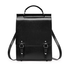 Load image into Gallery viewer, New Women Genuine Leather Backpacks Purse Shoulder Bags Female Vintage Travel Backpack Casual School College Book Bag For Girls