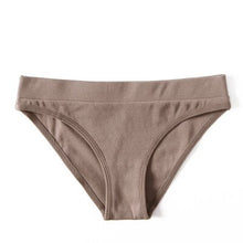 Load image into Gallery viewer, New Women&#39;s Sexy Lingerie G-String Thong Cotton Underwear Women Briefs Pants Intimate Ladies Low-Rise Panties Seamless Briefs