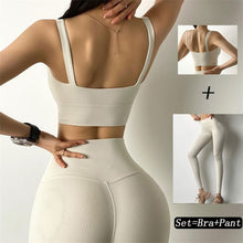 Load image into Gallery viewer, New Workout Fitness Gym Yoga Leggings Solid Mesh High Waist Athletic Tights Women Yoga Pants Grey Running Sports Wear Leggings