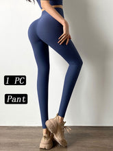 Load image into Gallery viewer, New Workout Fitness Gym Yoga Leggings Solid Mesh High Waist Athletic Tights Women Yoga Pants Grey Running Sports Wear Leggings