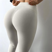 Load image into Gallery viewer, New Workout Fitness Gym Yoga Leggings Solid Mesh High Waist Athletic Tights Women Yoga Pants Grey Running Sports Wear Leggings