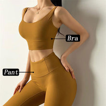 Load image into Gallery viewer, New Workout Fitness Gym Yoga Leggings Solid Mesh High Waist Athletic Tights Women Yoga Pants Grey Running Sports Wear Leggings