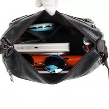 Load image into Gallery viewer, New hit color soft leather shoulder messenger trendy fashionable mother bag