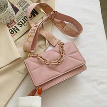 Load image into Gallery viewer, New trendy shoulder bag chain casual simple handbag fashion thick chain small square bag