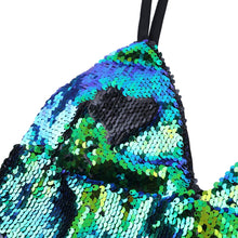 Load image into Gallery viewer, Newest Sexy Lingerie Fashion Sparkle Sequins Bra Tank Crop Top Bra Bralette Blouse for Party Raves Club Wear Pole Dance Clothing