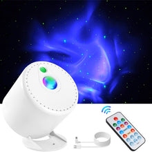 Load image into Gallery viewer, Night Light Starry Sky Projector Water Wave Lamp LED Star Rotating Remote Control Bluetooth Bedroom Bedside Lamp