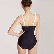 Load image into Gallery viewer, One Piece Black Push Up Swimwear Women Swimwear Solid Swimsuit High Quality Bathing Suit sexy Monokini Beachwear 2020 New