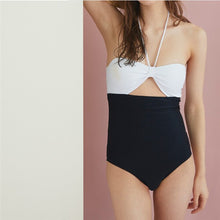 Load image into Gallery viewer, One Piece Swimsuit Women Cut Out Swimwear Halter Monokini Backless Swim Suit Padded Bathing Suit Korea Swimwear