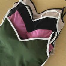 Load image into Gallery viewer, One Piece Swimsuit Women Swimwear Solid Monokini Sexy Backless Bathing Suit Female Beachwear Korea Style