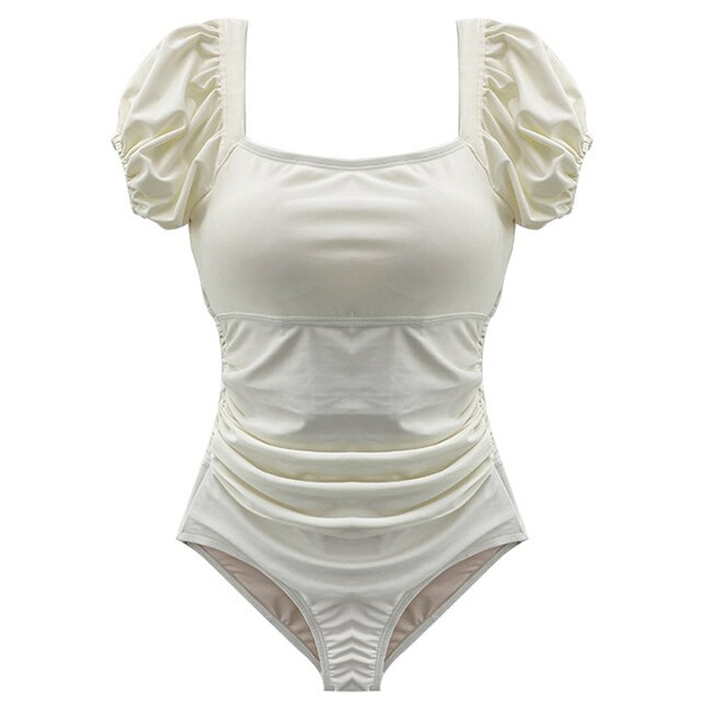 One Piece Swimwear Women Solid Swimwear Push Up Swimsuit Padded Bathing Suit Sexy Monokini Summer Beachwear For Asian