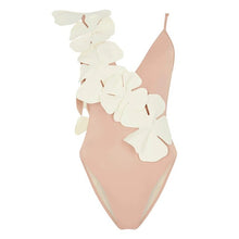 Load image into Gallery viewer, One-pc Flowers Design Bikini New 2022 Summer Sexy Bathing Suit With Push Up Halter Brazilian Swimsuit Female Swimwear Biquini