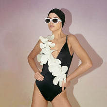 Load image into Gallery viewer, One-pc Flowers Design Bikini New 2022 Summer Sexy Bathing Suit With Push Up Halter Brazilian Swimsuit Female Swimwear Biquini