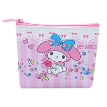 Load image into Gallery viewer, Original Sanrio Anime Wallet Hello Kitty Women Bag Kulomi Melody Cinnamoroll Cartoons Mini Coin Purse Portable ID Card Holders