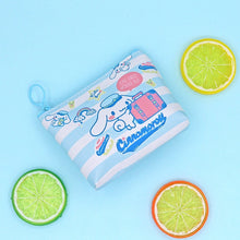 Load image into Gallery viewer, Original Sanrio Anime Wallet Hello Kitty Women Bag Kulomi Melody Cinnamoroll Cartoons Mini Coin Purse Portable ID Card Holders