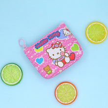 Load image into Gallery viewer, Original Sanrio Anime Wallet Hello Kitty Women Bag Kulomi Melody Cinnamoroll Cartoons Mini Coin Purse Portable ID Card Holders