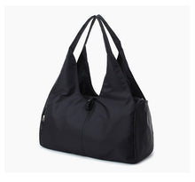 Load image into Gallery viewer, Outdoor Waterproof Nylon Sports Gym Bags Men Women Training Fitness Travel Handbag Yoga Mat Sport Bag with shoes Compartment