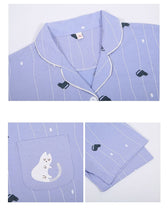 Load image into Gallery viewer, Pajamas Women Sleepwear Summer Shorts Pyjamas Cotton Soft Breathable Pijamas Fashion Homewear Women Love Print Sleepwear