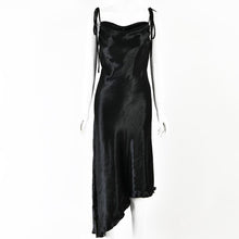 Load image into Gallery viewer, Party Dress Women Winter Summer Suit For Sexy Swing Irregular Skirt 2022 New Backless High Waist Slim Print Polyester Sierra