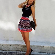 Load image into Gallery viewer, Patchwork Casual Fashion Mini Summer Women Dress Robe Courte Femme Sukienki Damskie Vestidos De Verano Mujer Sukienka Letnia