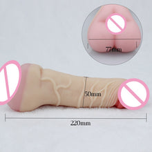 Load image into Gallery viewer, Penis Enlarger Sleeve with Pussy Real Vagina for Men Masturbator Women Masturbators Sextoys Dildo for Couples Sex Toys for Adult