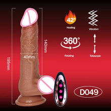 Load image into Gallery viewer, Penis dildo vibrator for women Silicone Dildos Vibrators Female Masturbators Erotic Soft Toy Sex Machine Sexy Toys for Adults