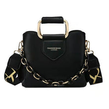 Load image into Gallery viewer, Pequeno couro do plutônio bolsa de ombro crossbody com alça curta para as mulheres  hit inverno moda casual bolsas e bolsas