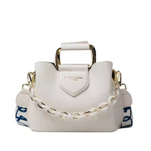 Load image into Gallery viewer, Pequeno couro do plutônio bolsa de ombro crossbody com alça curta para as mulheres  hit inverno moda casual bolsas e bolsas